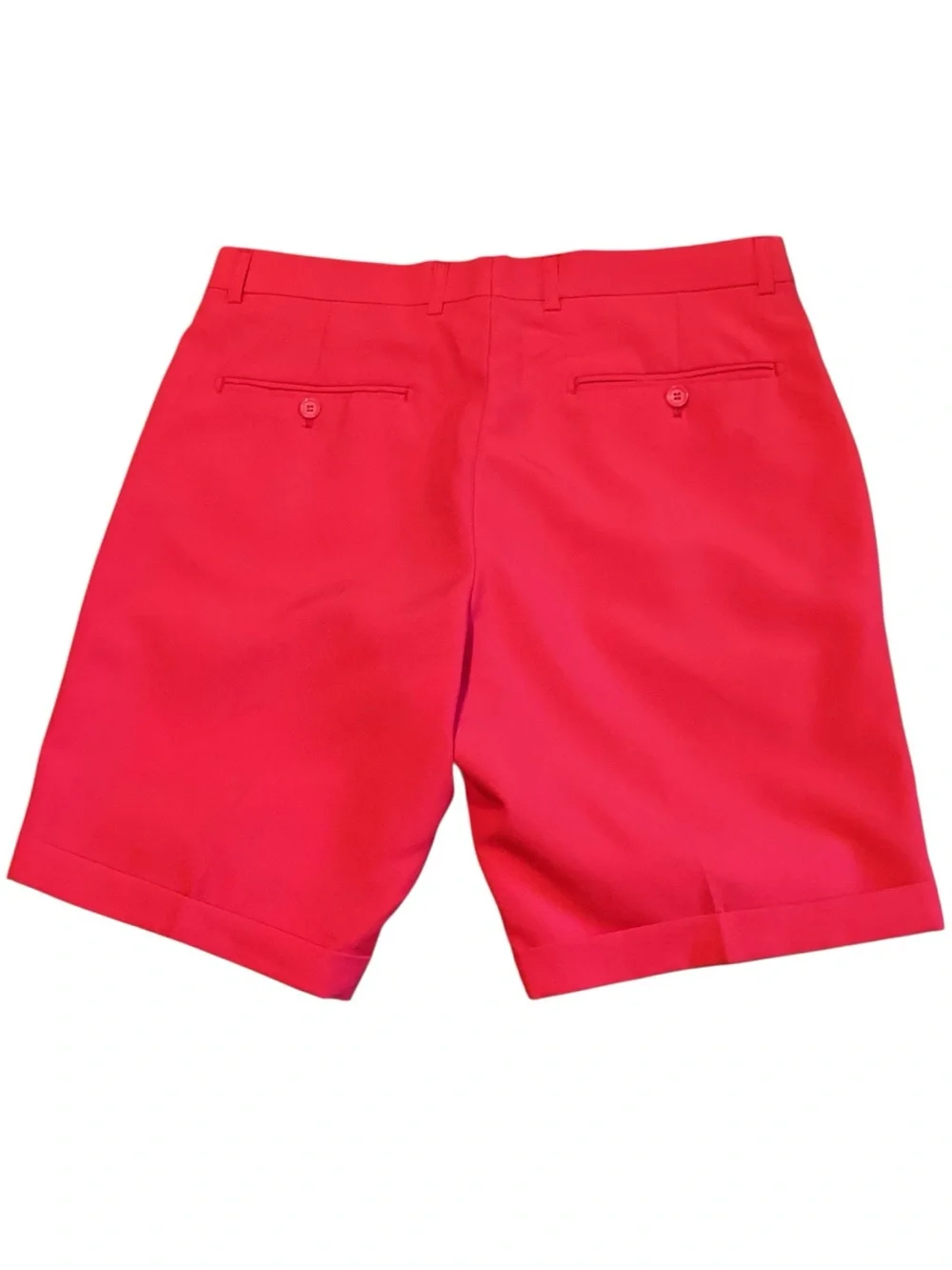 OPPOSUITS Red Dress Shorts Mens 34 Flat Front Tailored Golf Derby